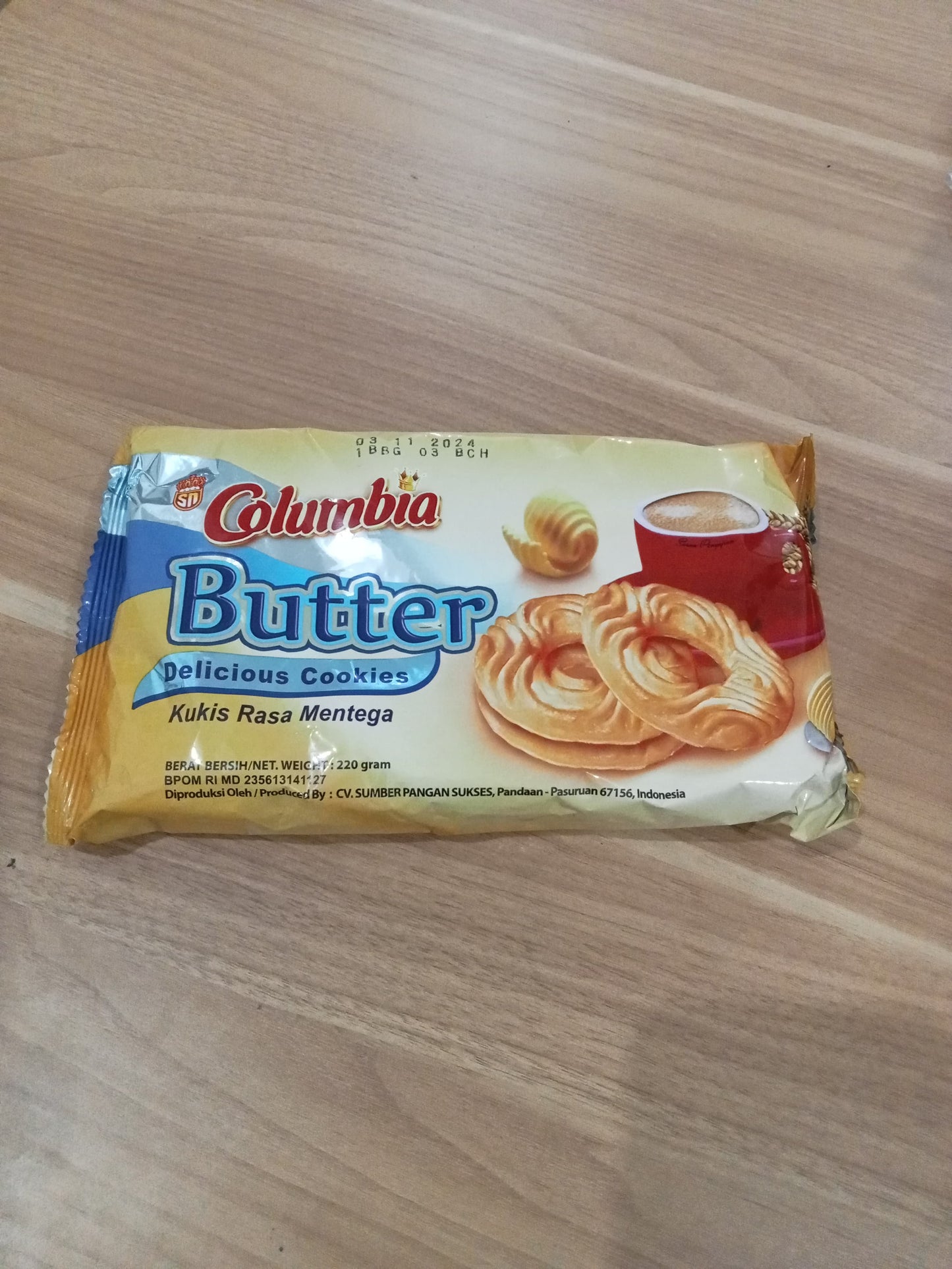 Butter Cookies 220 Gram