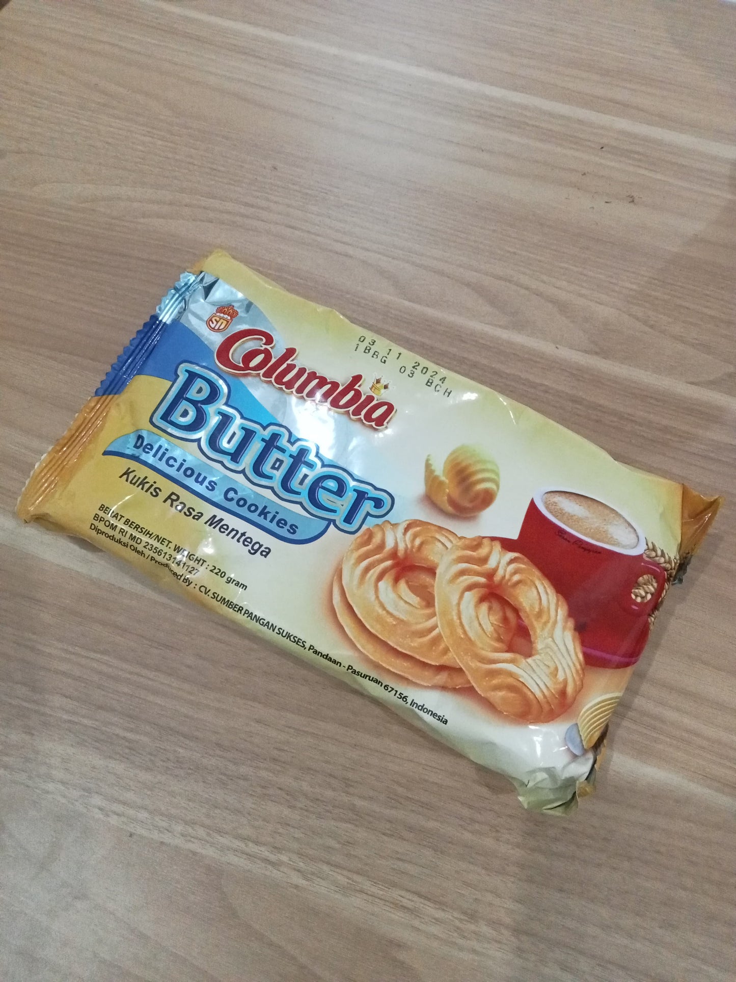Butter Cookies 220 Gram