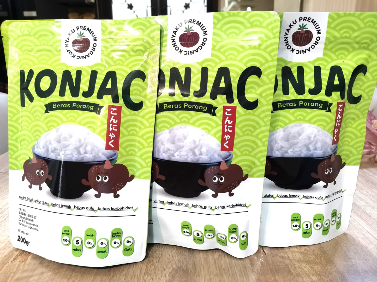 NASI PORANG/KONJAC RICE