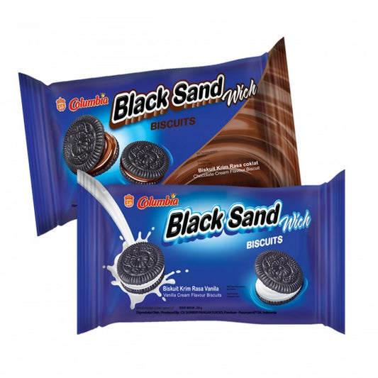 Black Sandwich Cookies 250 Gram