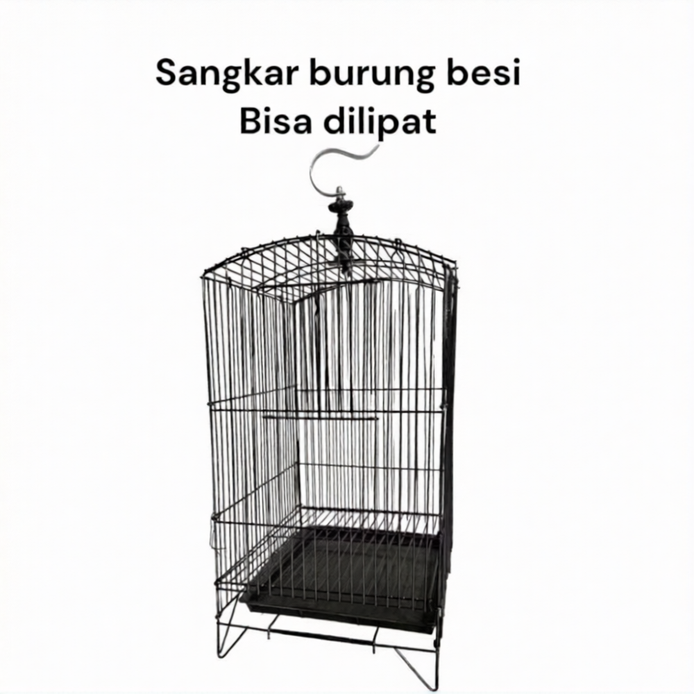 Foldable Iron Bird Cage